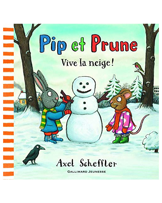Livre Pip Et Prune, Vive La Neige