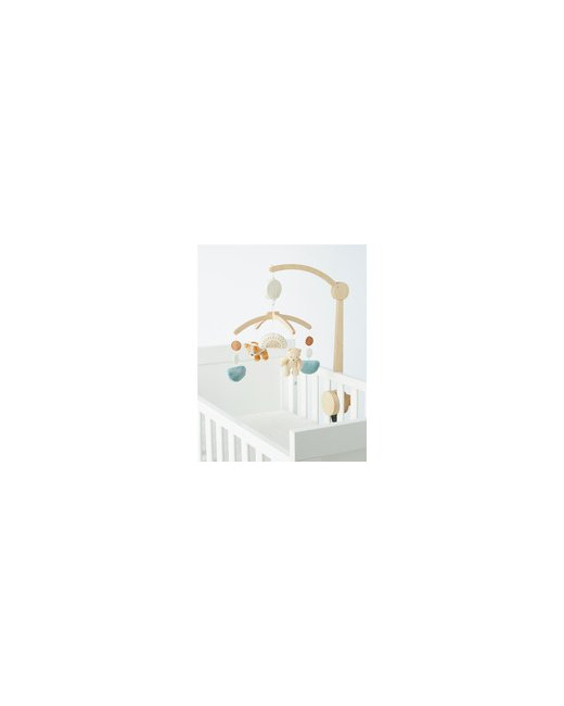 Mobile musical Babou & Kendi en bois