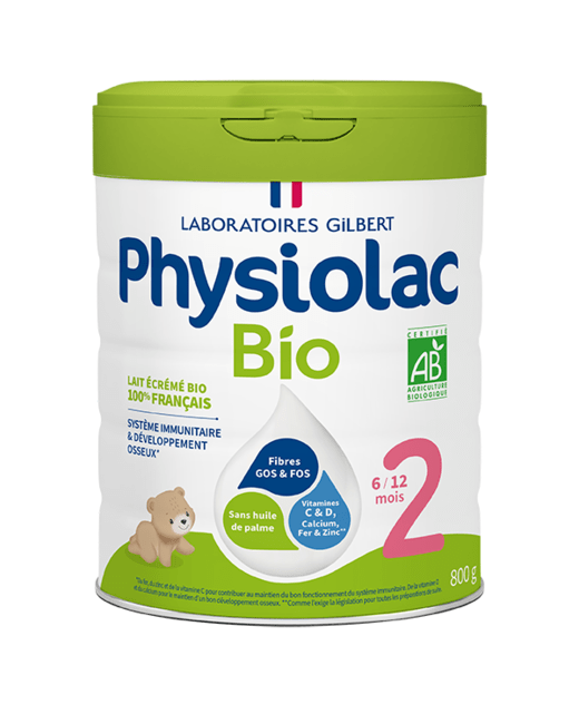 Lait Physiolac 2 Bio