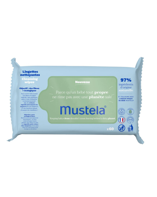 Lingettes nettoyantes fibres végétales