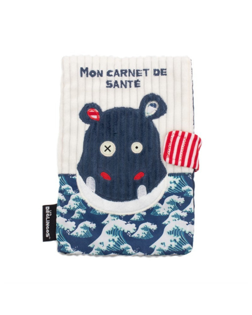 Protège-carnet de santé Hippipos l'hippo