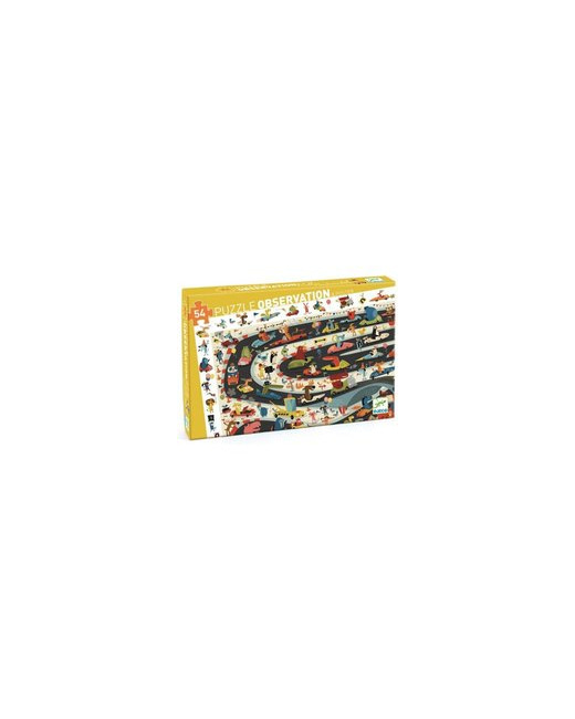 Puzzle enfant Rallye Automobile 54 pièces