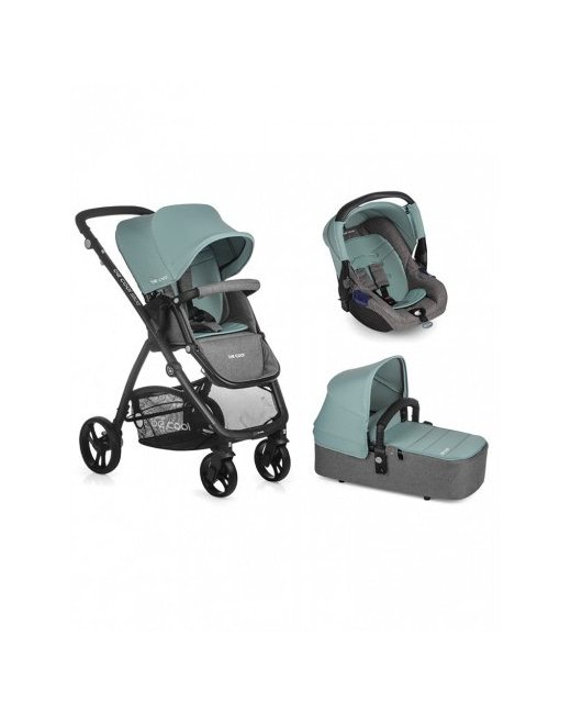 Poussette Slide + nacelle Top Plus + coque auto Zero