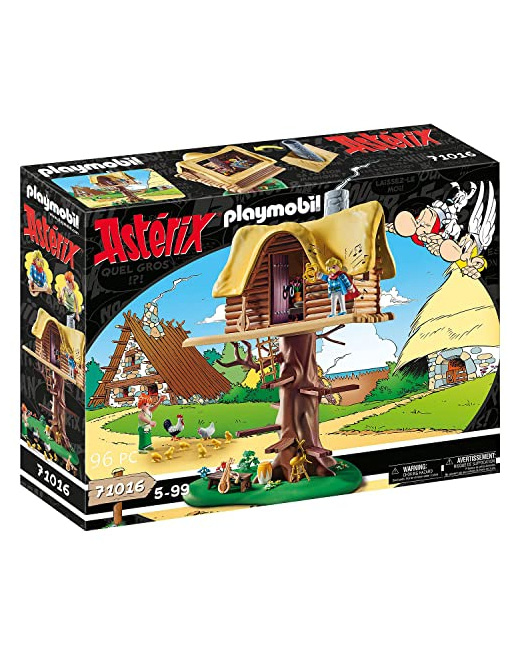 Figurines La hutte d'Assurancetourix - Astérix