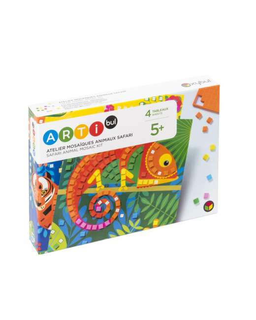 Atelier mosaïques animaux safari