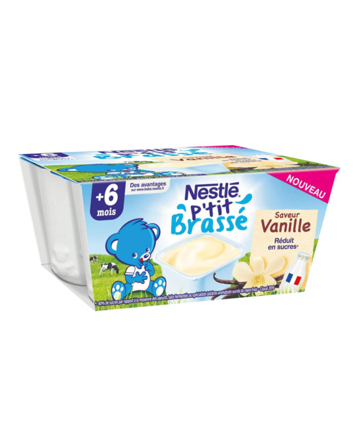 P'tit Brassé Vanille (4x100g)
