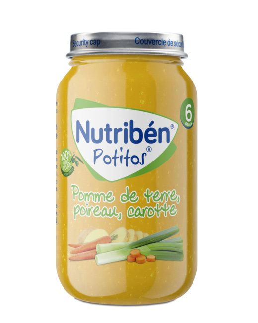 Potito Pommes de terre, poireaux et carottes