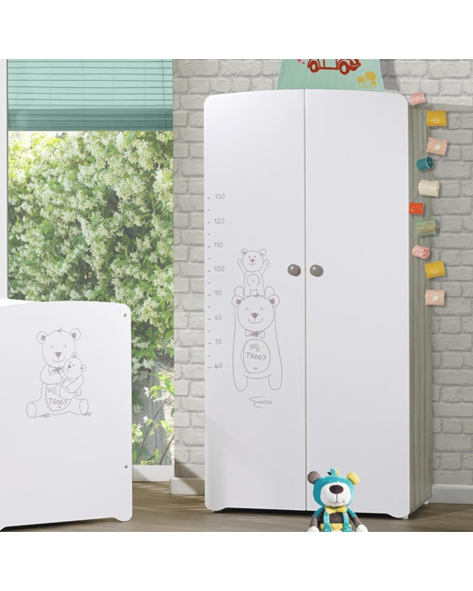 Armoire 2 portes Teddy