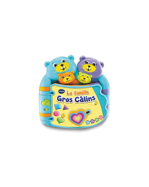 Mon p'tit livre interactif La famille gros câlin