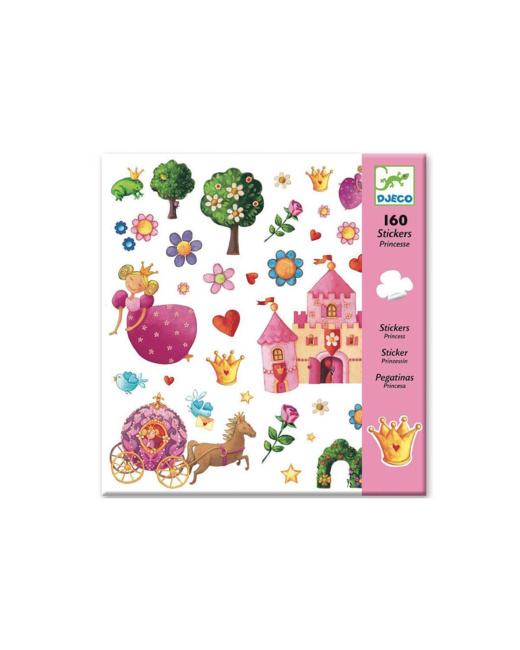 160 Stickers princesses