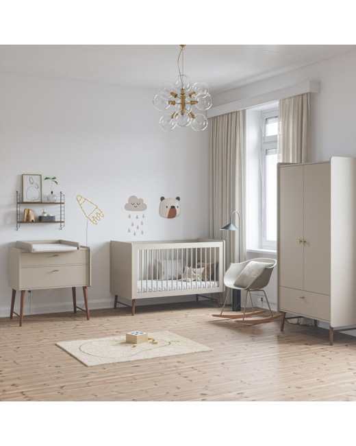 Chambre bébé évolutive 3 éléments Roseau