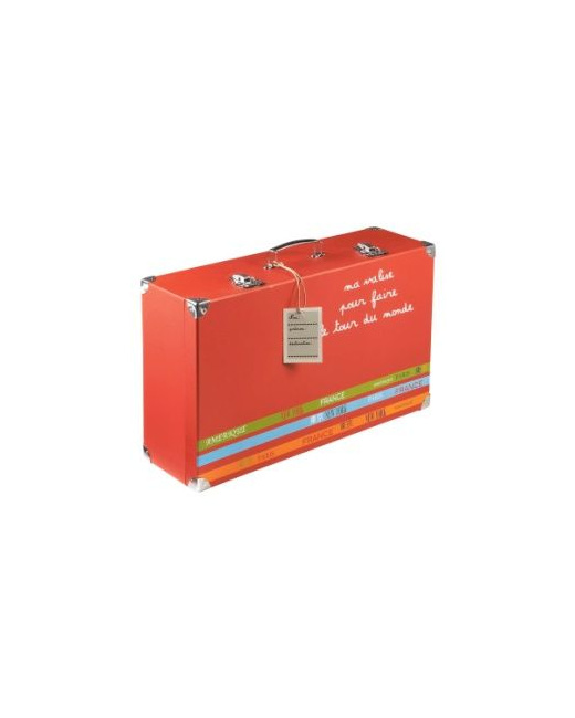 Valise en carton chambre garcon