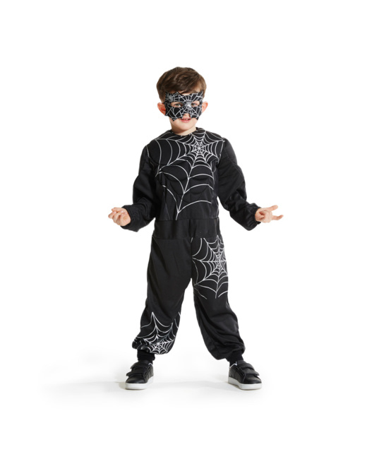 Déguisement Homme araignée noir 3-5 ans by Imagibul