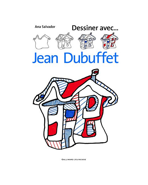 Livre Dessiner Avec ... Jean Dubuffet