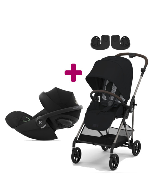 Poussette Duo Melio 3 + Siège auto Cloud G i-Size