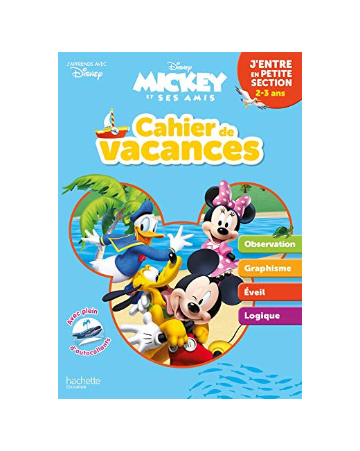 Disney - Mickey - J'entre en Petite Section - Cahier de vacances 2023