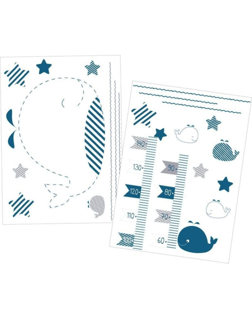 Stickers muraux Blue Baleine