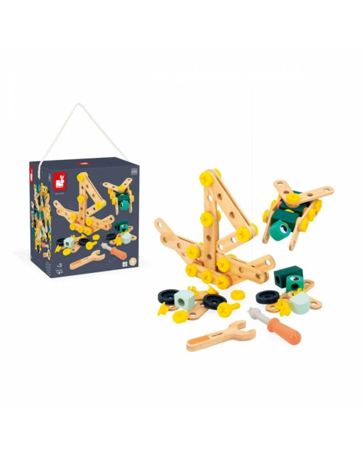 Jeu de construction Baril brico'kids 100 pièces