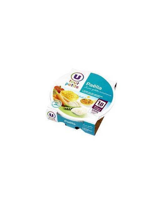Assiette pour Bébé : paëlla