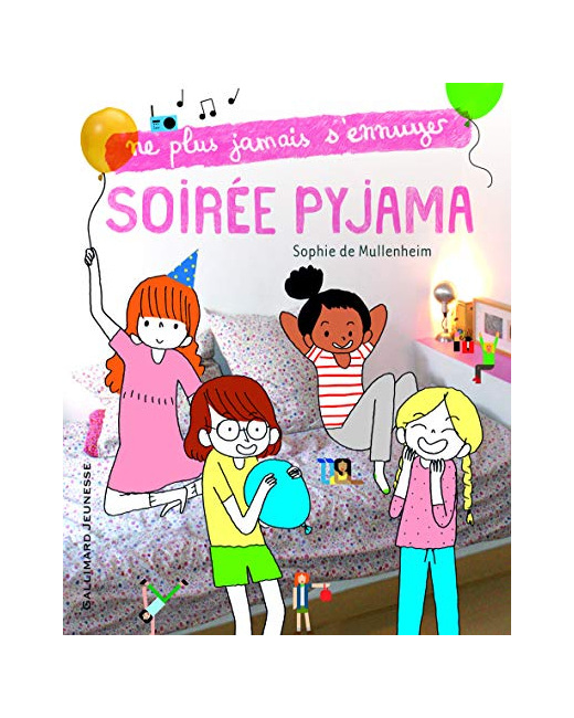 Livre Soirée Pyjama - Ne Plus Jamais S'Ennuyer - De 7 À 12 Ans
