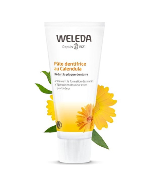 Pâte dentifrice au calendula