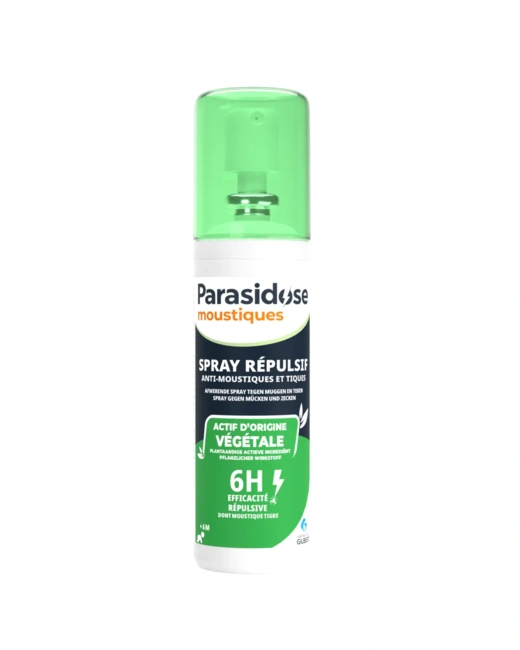 Spray répulsif anti-moustiques – Actif végétal