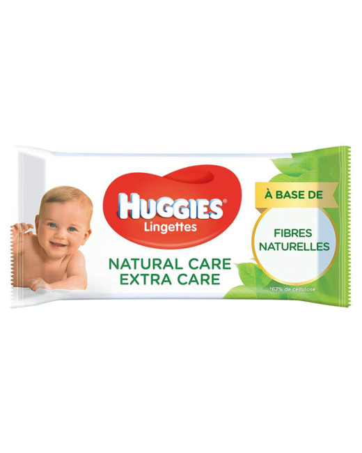 Lingettes Natural Care Extra Care