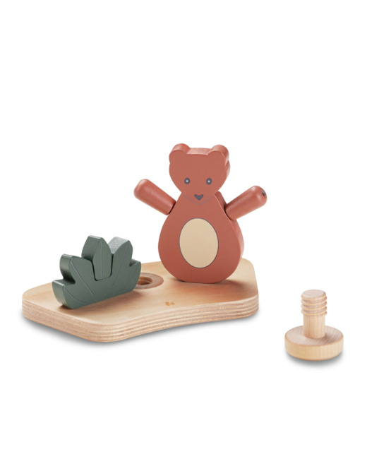 Jeux de plateau pour chaise haute en bois Play Shaking S