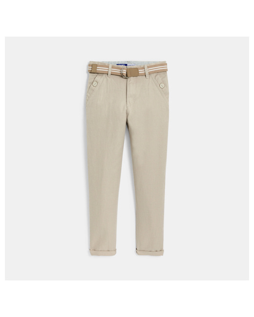 Pantalon chino slim uni