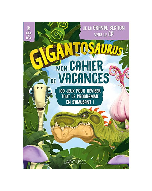 Mon cahier de vacances Gigantosaurus GS-CP