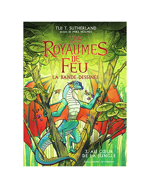 Livre Les Royaumes De Feu En Bande Dessinee - 3 Au Coeur De La Jun