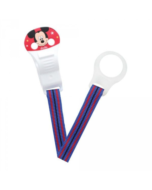 Attache-sucette ruban Disney Mickey