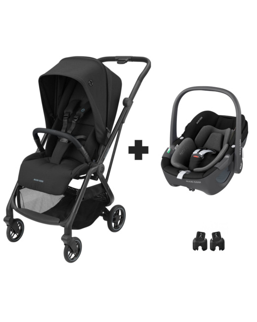 Poussette Leona + Siège auto Pebble 360