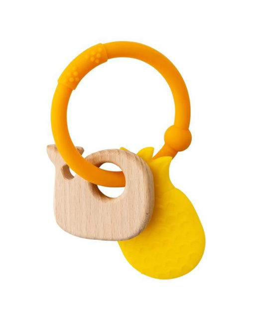 Anneau de dentition pineapple et baleine