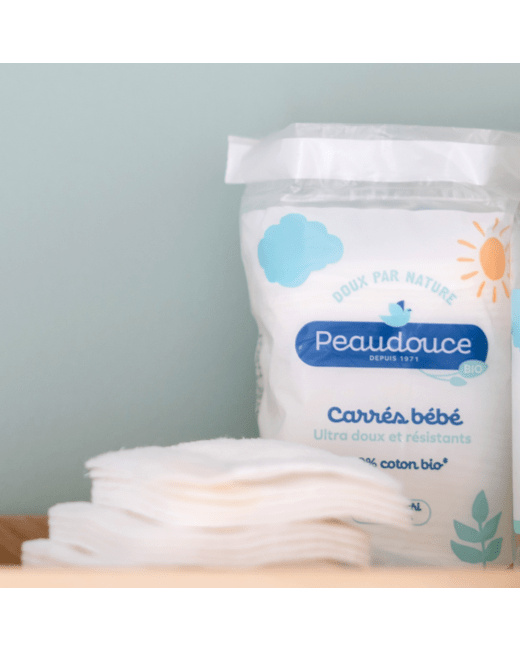 Carrés de coton Bio bébé