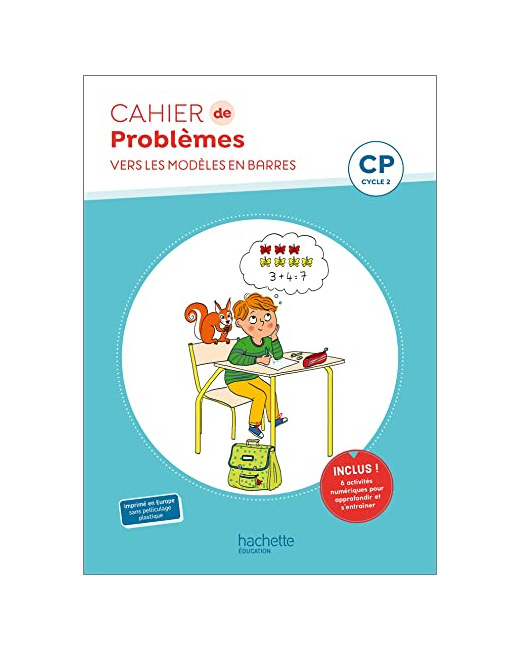 Cahier de problèmes CP - Cahier élève - Ed. 2022: De la modélisation aux problèmes en barres