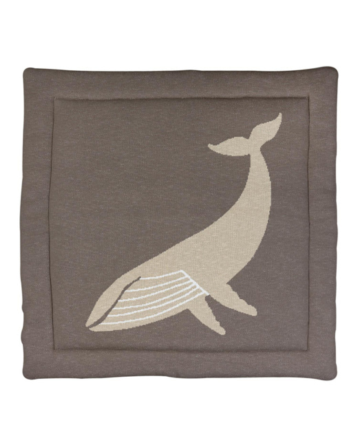 Tapis de jeu tricot Balaine