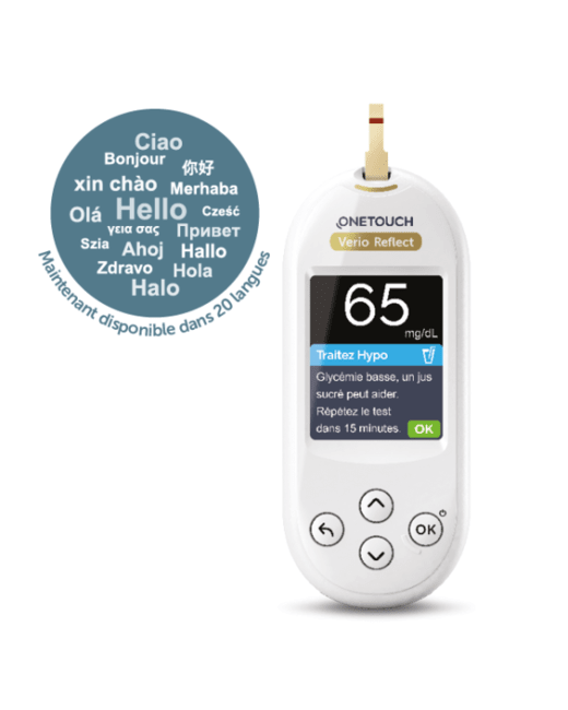 Lecteur de glycémie OneTouch Verio Reflect®