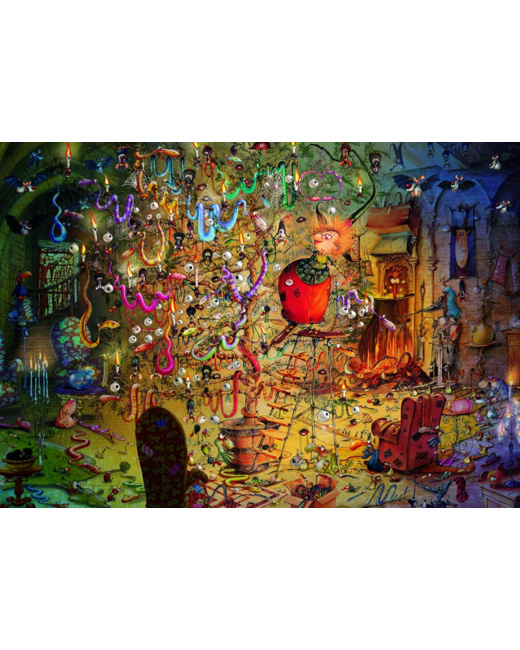 Puzzle François Ruyer - Sorcière