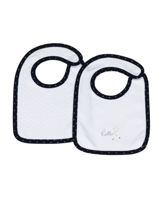 Bavoirs lot de 2 Hello