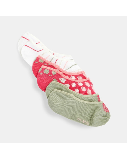 Chaussettes invisibles roses fille