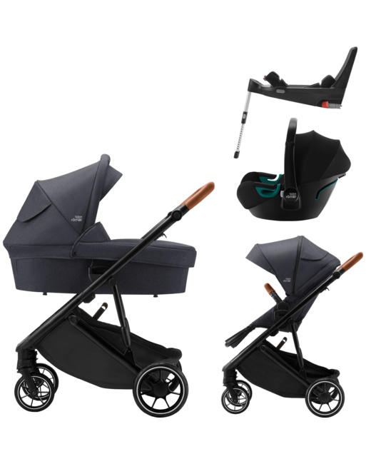 Poussette trio STRIDER M + Nacelle + BABY-SAFE 3 i-SIZE + BASE FLEX iSENSE