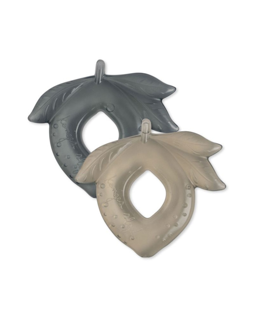 Lot de 2 anneaux de dentition rafraîchissants Citron