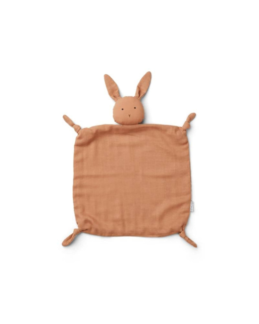 Doudou Agnete rabbit tuscany rose
