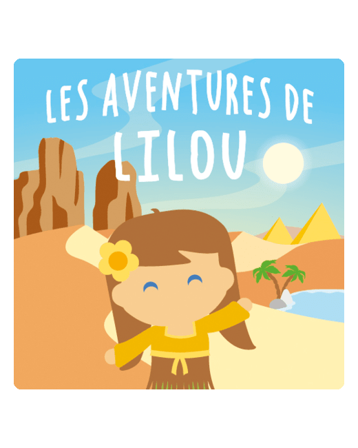 Livre audio enfant - Les Aventures de Lilou