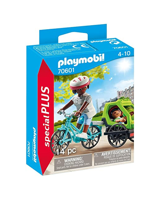 Playmobil City Life - Cyclistes maman et enfant