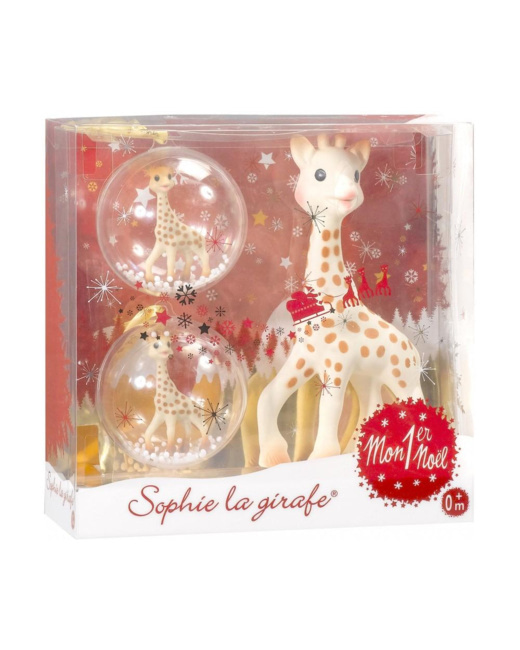 Coffret Mon 1er Noël Sophie la girafe