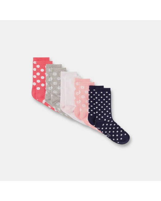 Chaussettes fantaisie (lot de 5) fille