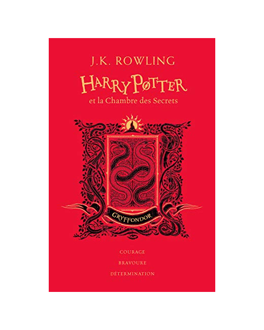 Livre Harry Potter Et La Chambre Des Secrets - Edition Gryffondor