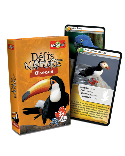 Jeu éducatif Défis Nature - Oiseaux